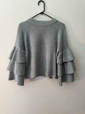 Endless Rose Tiered Sleeve Sweater – Size Medium